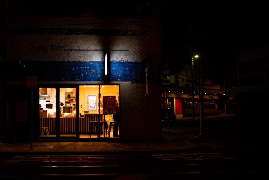 Tuesday Night in Footscray. Shot on a Leica CL , 50mm F1.2